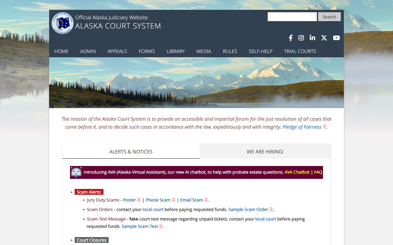 Nome Census Area released inmates in Alaska Courts